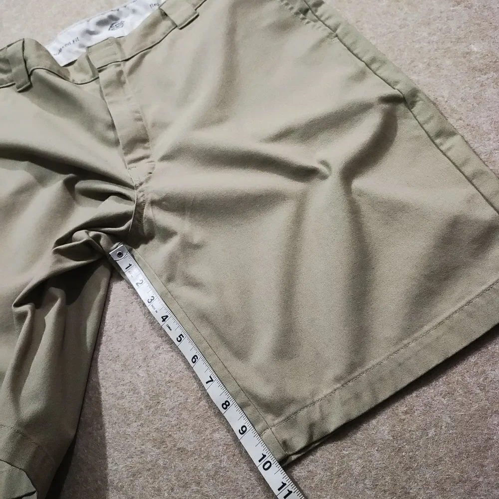Dickies Khaki Relaxed Flex Fit Men's Work Shorts #6